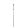 Diamond nail drill bit, “drop” , blue, diameter 2,5 mm/ working part 4,0 mm HEAD