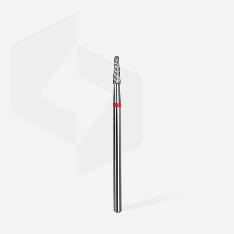 Karbiidfrees "Koonuspea" 2.3 mm, punane