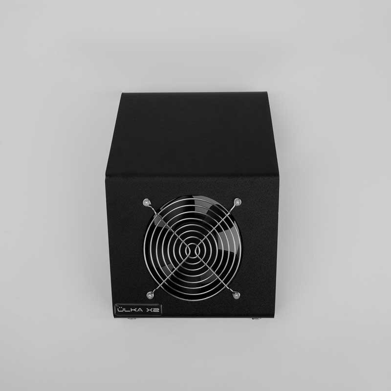 Маникюрная вытяжка ÜLKA X2 (Black) - черная