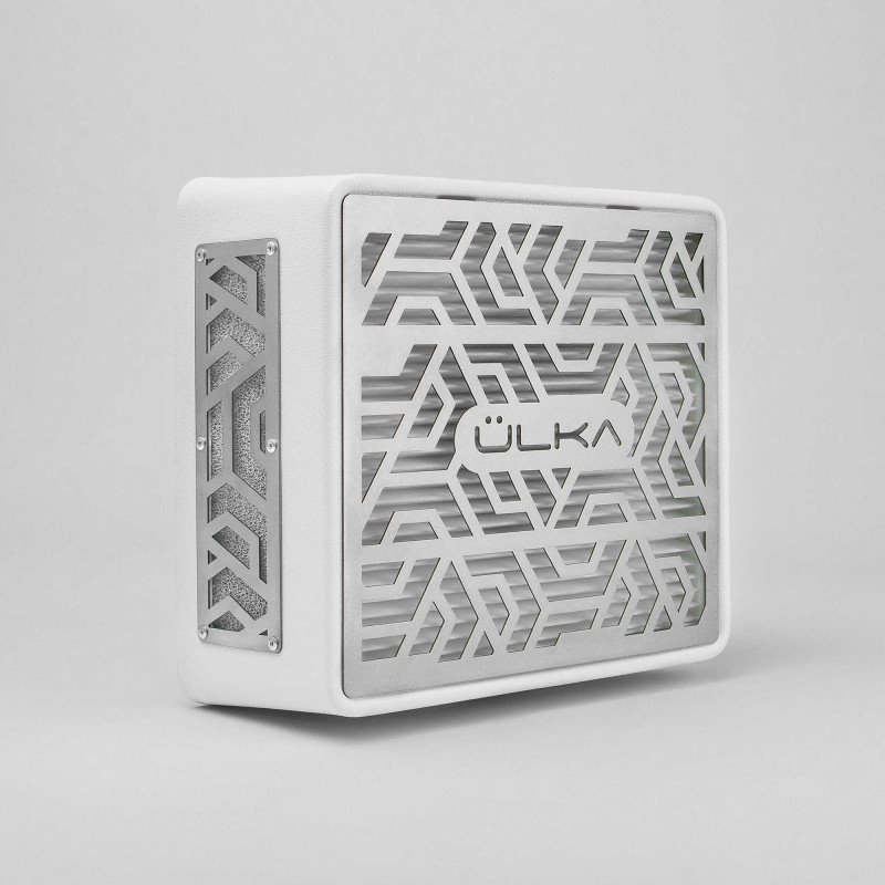 Педикюрная подставка и вытяжка ÜLKA X2F PREMIUM - белая