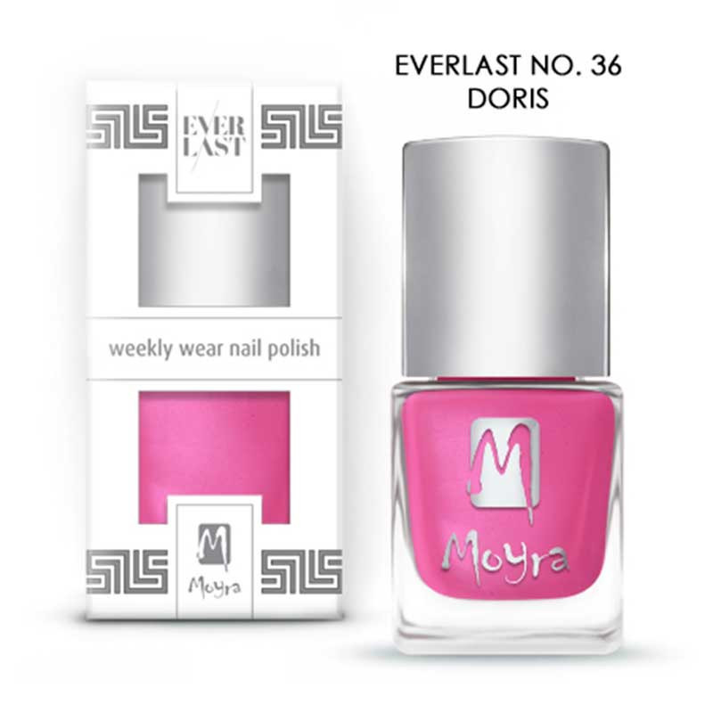 Küünelakk Moyra Everlast Doris No. 36 - 7 ml
