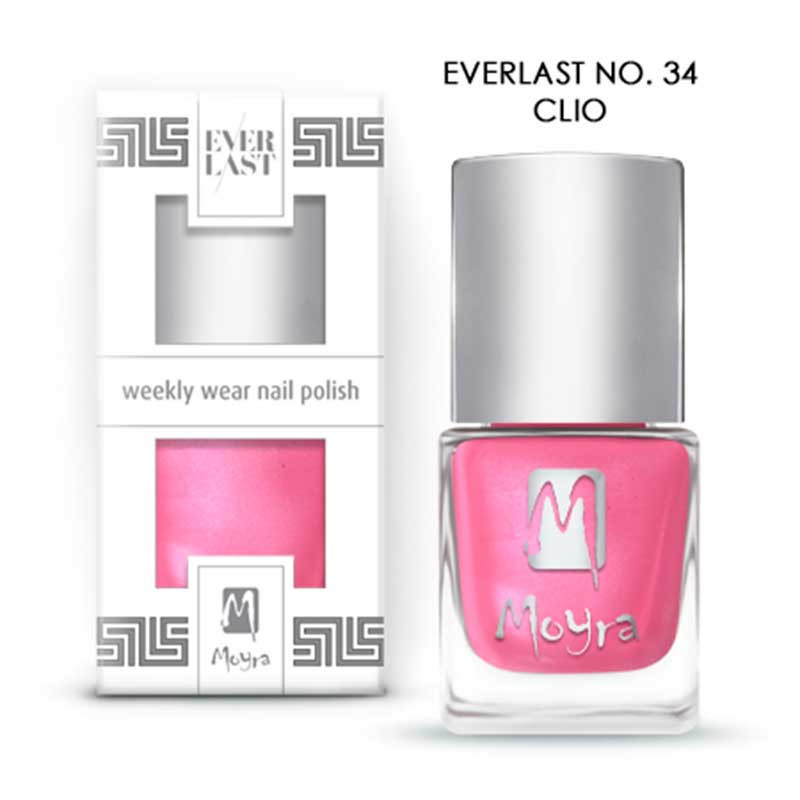 Küünelakk Moyra Everlast Clio No. 34 - 7 ml