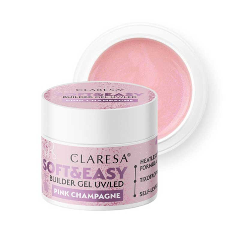 Builder gel Claresa SOFT&EASY - Pink Champagne
