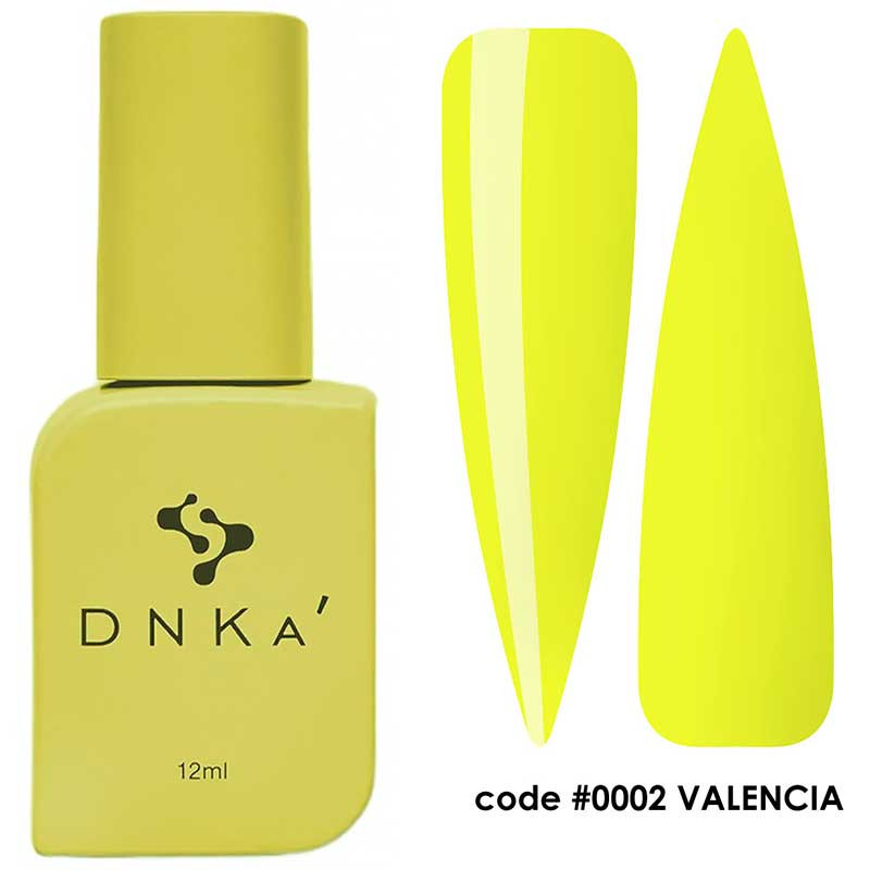 Верхнее покрытие для ногтей No. 0002 Valencia DNKa - 12 ml