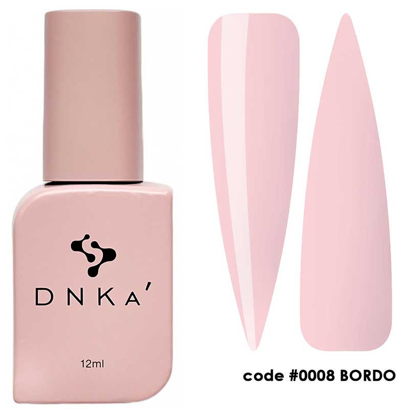 Верхнее покрытие для ногтей No. 0008 Bordo DNKa - 12 ml