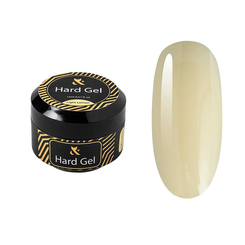 Hard gel F.O.X - Light Lemon - 15 ml