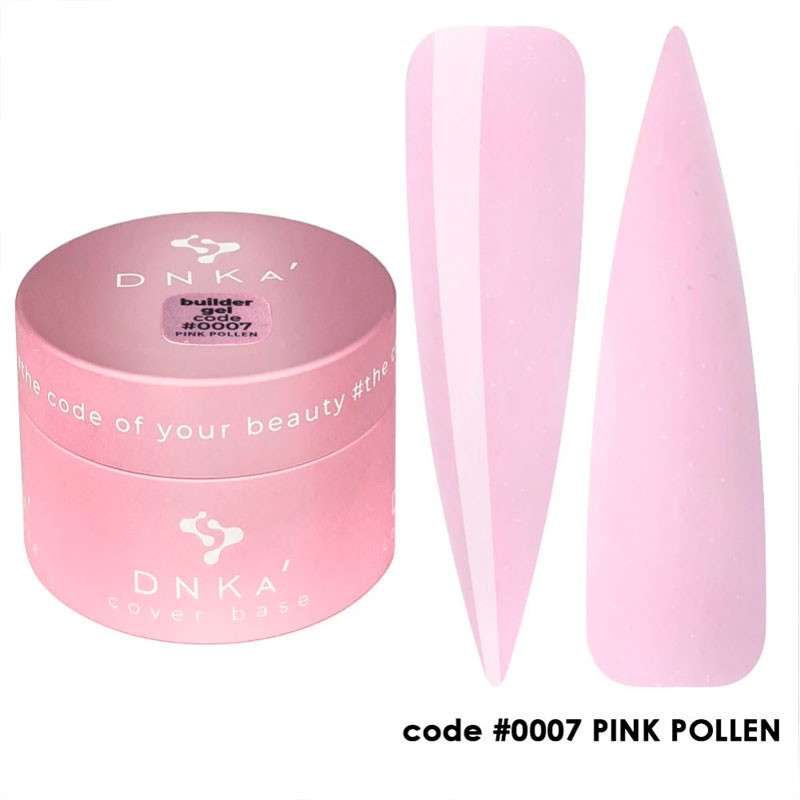 Builder Gel DNKa No. 0007 Pink Pollen - 30 ml