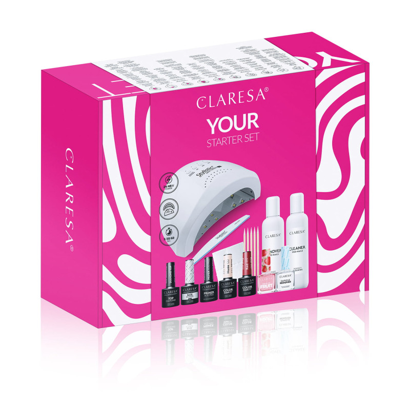 Manicure Starter Set with lamp Claresa - Your set