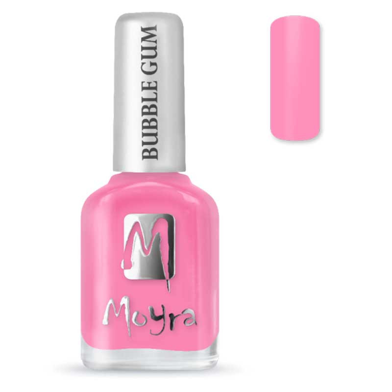 Nail polish Moyra Bubble Gum No. 626 - 12 ml