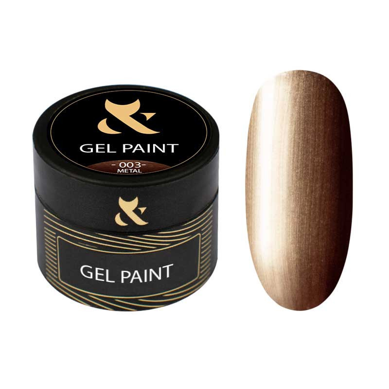 Gel Paint Metal F.O.X, Gold 003 - 5 ml