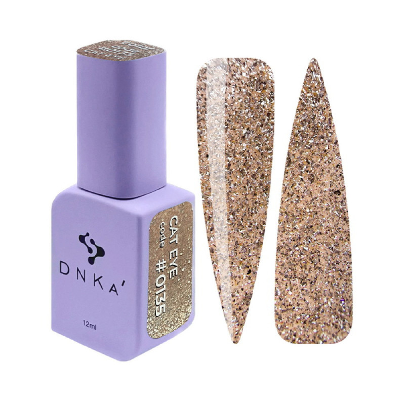 Gel Polish Color DNKa Cat Eye No. 0135 - 12 ml