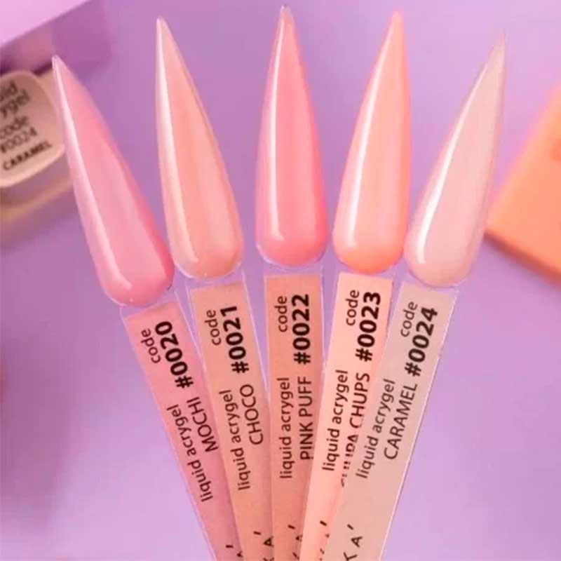 Liquid Acrygel No. 0022 Pink Puff DNKa - 12 ml