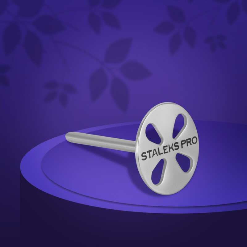 Диск педикюрный PodoDisc Staleks Pro L в комплекте с сменным файлом 180 грит 5 шт