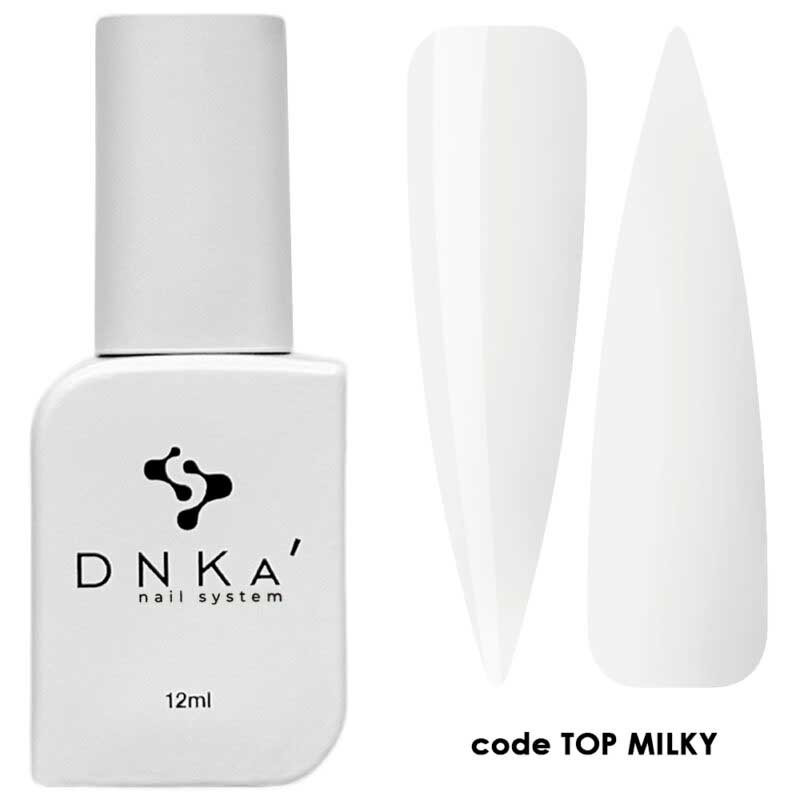 Top coat Milky DNKa - 12 ml