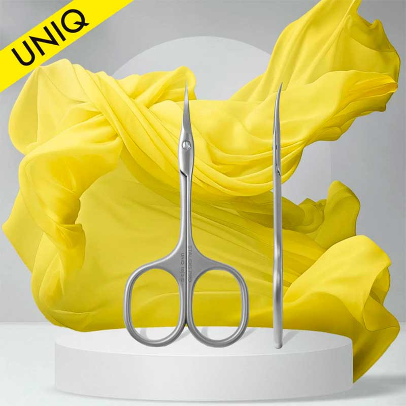 Professional cuticle scissors Staleks Pro Uniq 10, Type 3 - Ballerina