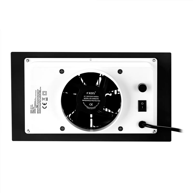 Встроенная маникюрная вытяжка Momo S-41 - 40W - черная