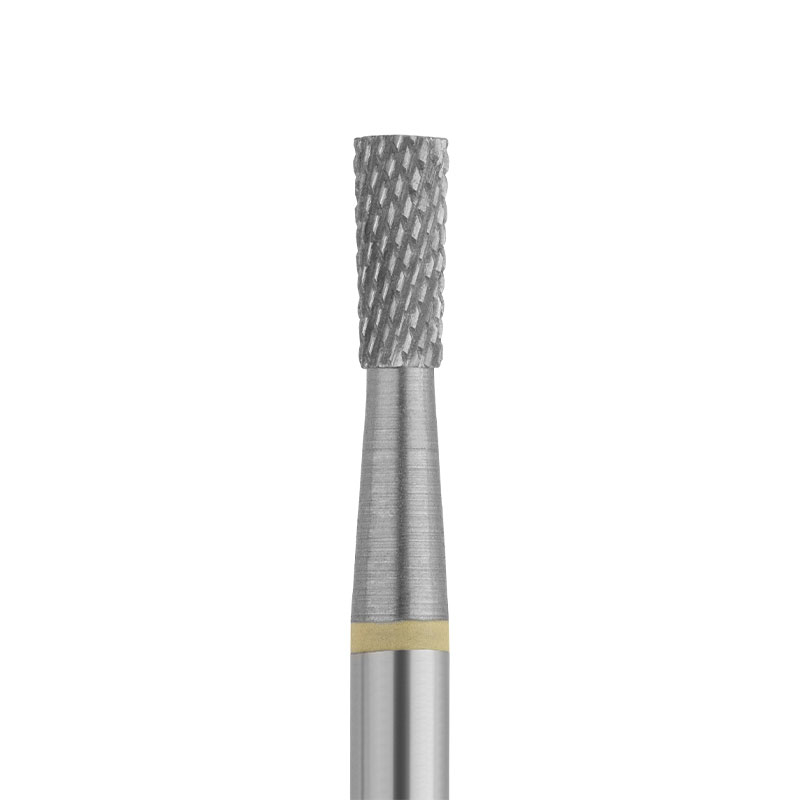 Carbide drill bit "cylinder" yellow 2.3 mm / working part 5 mm HEAD