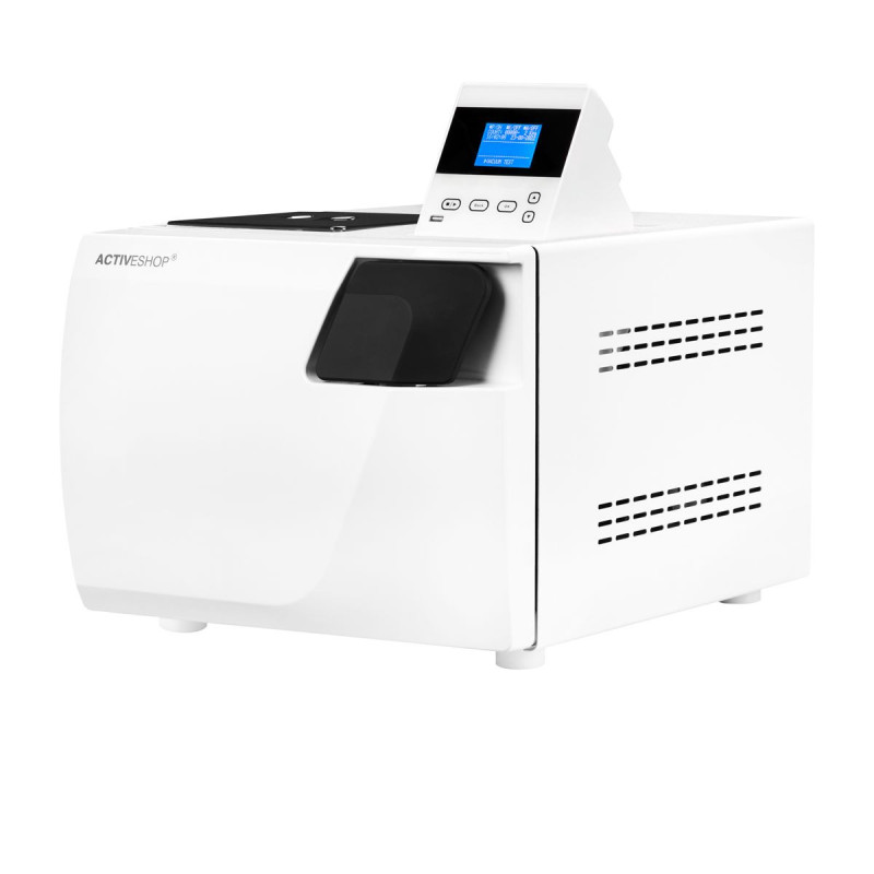 Aurusterilisaator / Autoklaav - LAFOMED Compact Line LFSS08AD 8L 2.4kW Class B koos printeriga