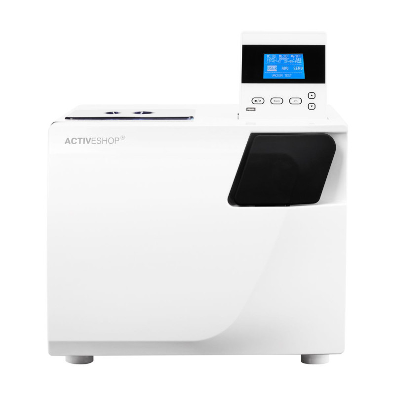 Autoclave / Steam Sterilizer - LAFOMED Compact Line LFSS08AD 8L 2.4kW Class B with printer