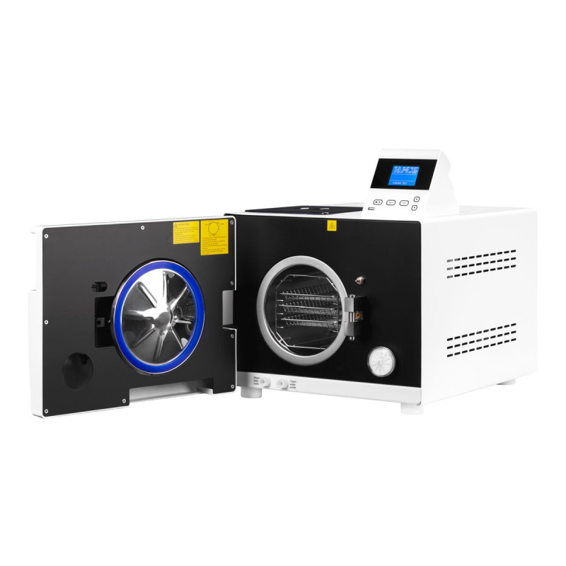 Autoclave / Steam Sterilizer - LAFOMED Compact Line LFSS08AD 8L 2.4kW Class B with printer