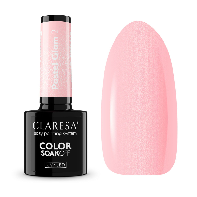 Цветной гель-лак Claresa Pastel Glam 2 - 5g