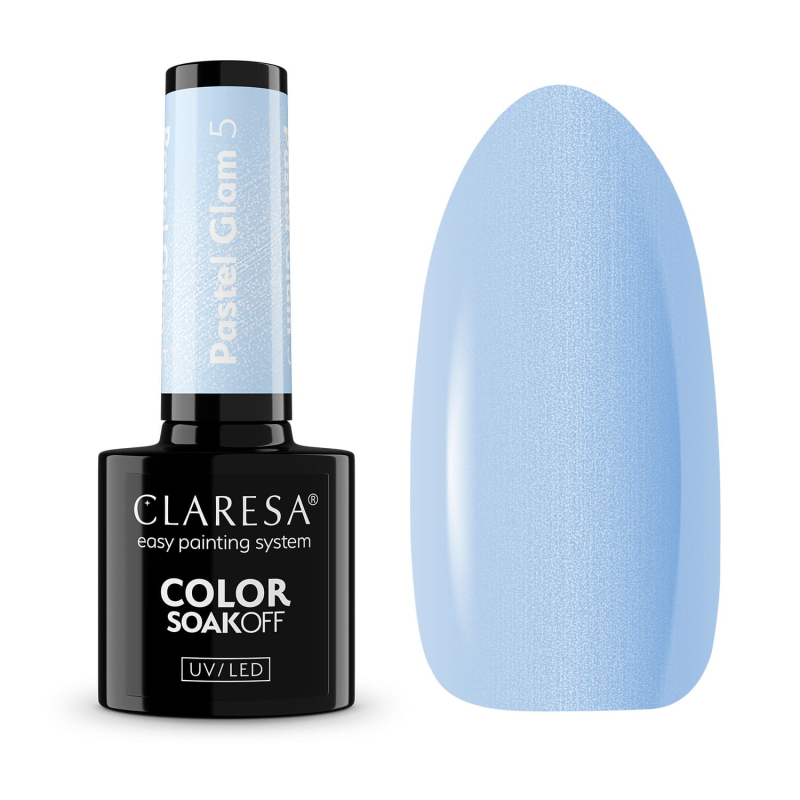 Цветной гель-лак Claresa Pastel Glam 5 - 5g