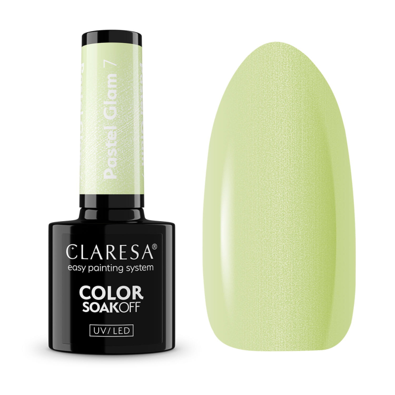Color gel polish Claresa Pastel Glam 7 - 5g