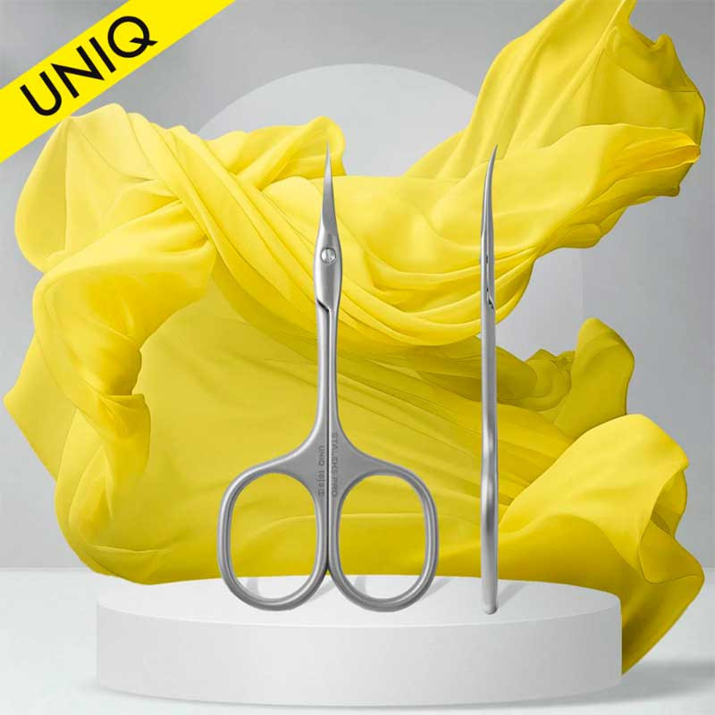 Professional cuticle scissors Staleks Pro Uniq 10 - Type 3 - Ballerina