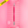 Пушер для кутикулы Staleks Pro Uniq - Gummy 10 - Type 4.2 (Узкий Закругленный Пушер + Изогнутое Лезвие)