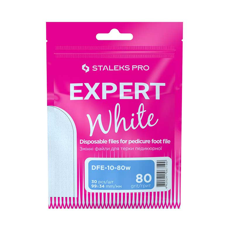 Сменный файл для тёрки Staleks Expert , 80 грит 30 шт