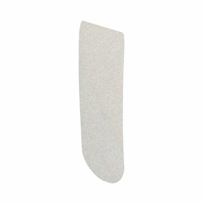 Valge pediküüriraspli kleebis Staleks Expert, 100 grit, 30 tk