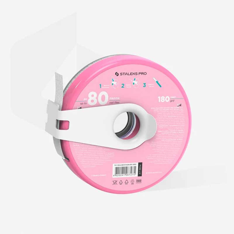 Replaceable tape file (donut) STALEKS PapMam - 180 grit (8 m)