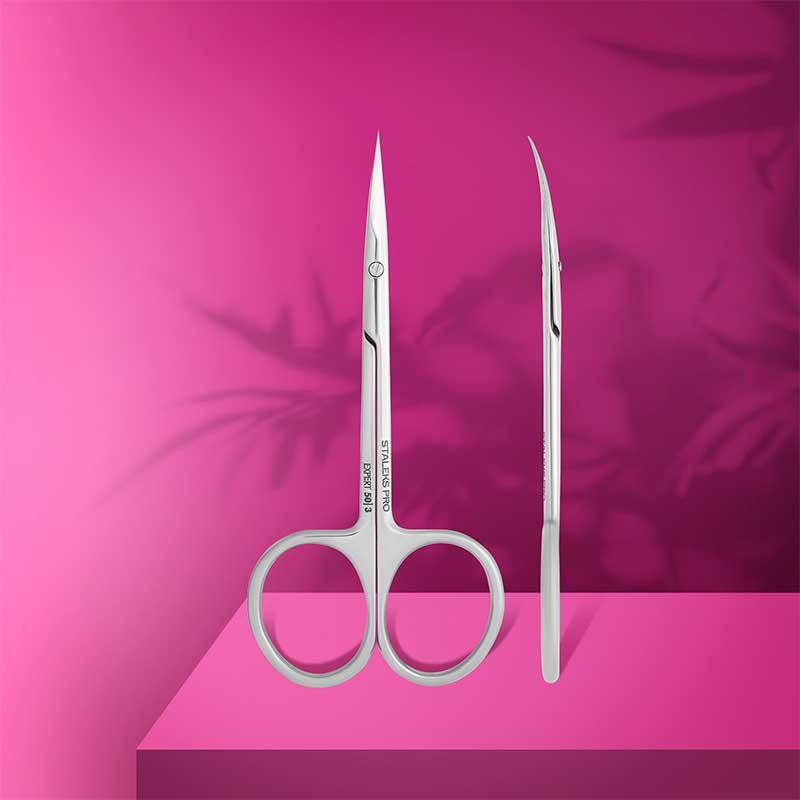 Professional cuticle scissors Staleks Pro Expert 50 - Type 3