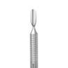 Hollow manicure pusher Staleks EXPERT 100 TYPE 5 (rounded narrow pusher and straight blade)