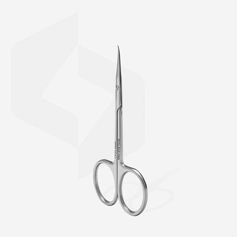 Professional cuticle scissors for left-handed users - Staleks Pro Expert 13 - Type 3