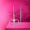 Professional cuticle scissors for left-handed users - Staleks Pro Expert 13 - Type 3