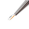 Nail brush 2in1 MollyLac black, 10 mm