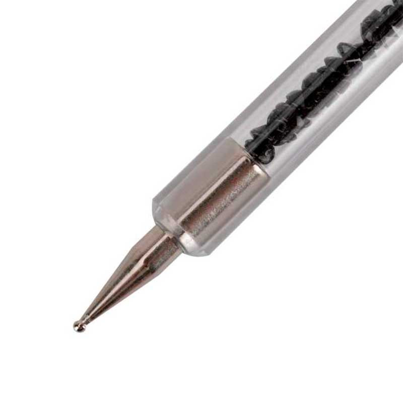 Кисть 2in1 MollyLac черная, 10 mm