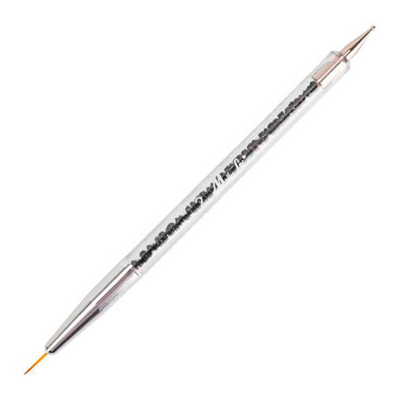 Koristepenssel - 2in1 MollyLac black, 9 mm