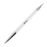 Nail brush 2in1 MollyLac white, 7 mm