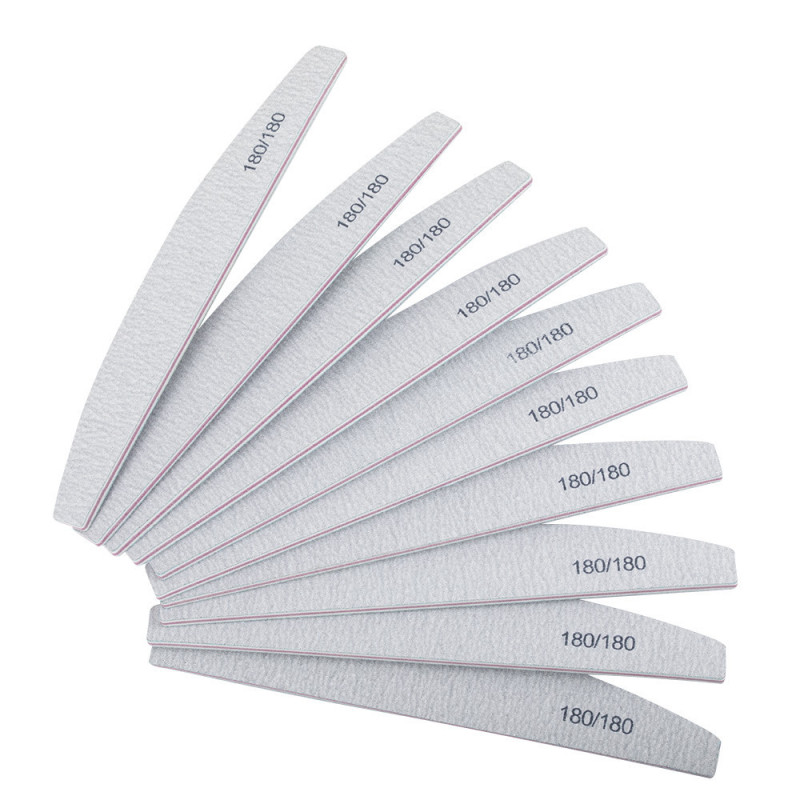 Nail file 180/180, 10 pcs