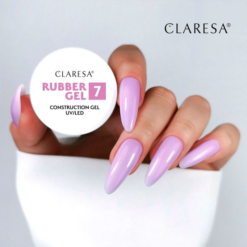 Гель для наращивания ногтей Claresa Rubber Gel - 7