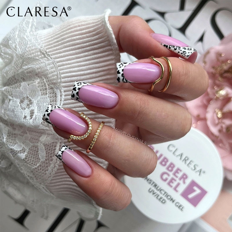Гель для наращивания ногтей Claresa Rubber Gel - 7