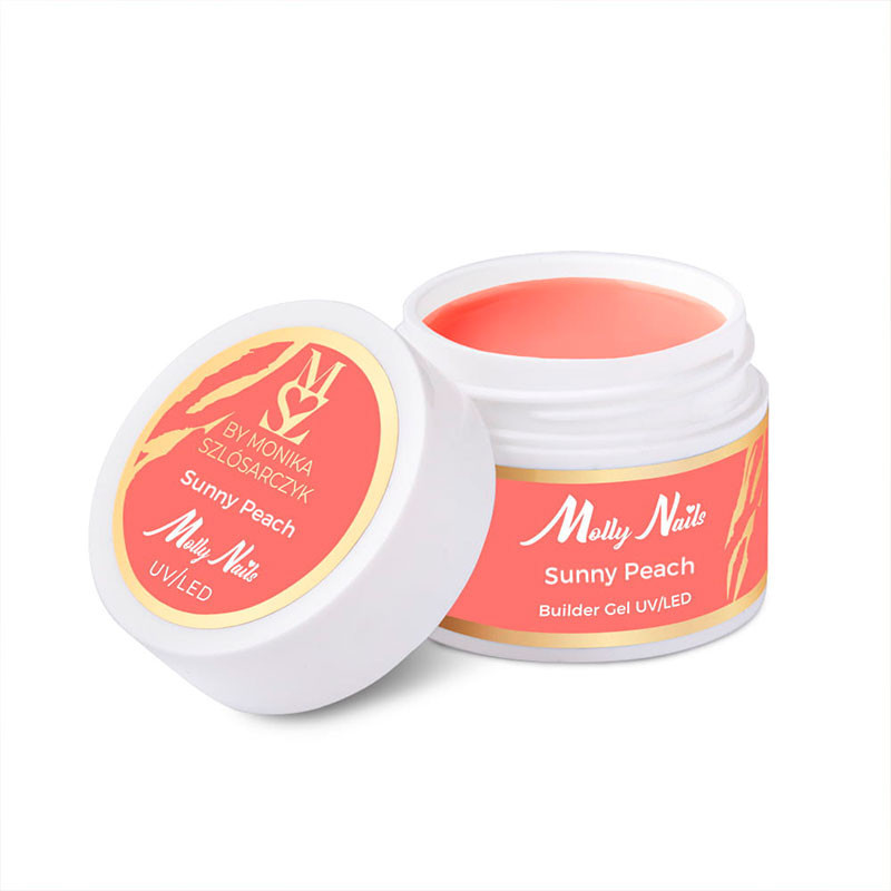 Builder gel Sunny Peach MollyLac - 15 g