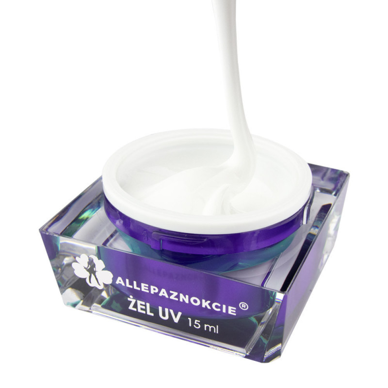 Builder gel Hema/di-Hema Perfect French White Allepaznokcie - 30 g