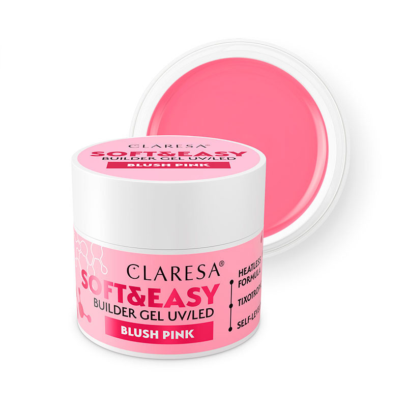Builder gel Claresa SOFT&EASY, Blush Pink