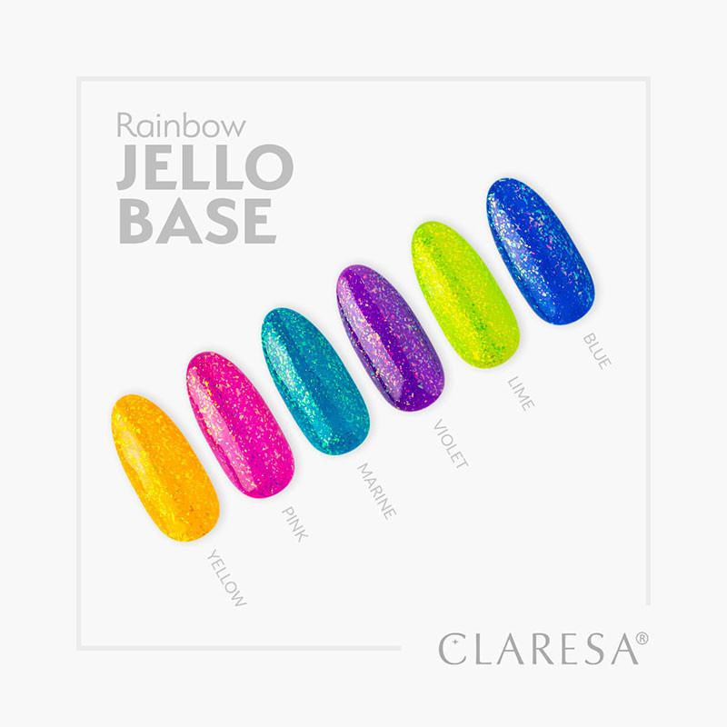 Rainbow Jello Base Claresa Violet - 5 g