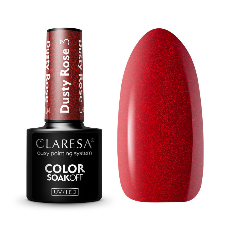 Claresa Dusty Rose № 3, 5 ml