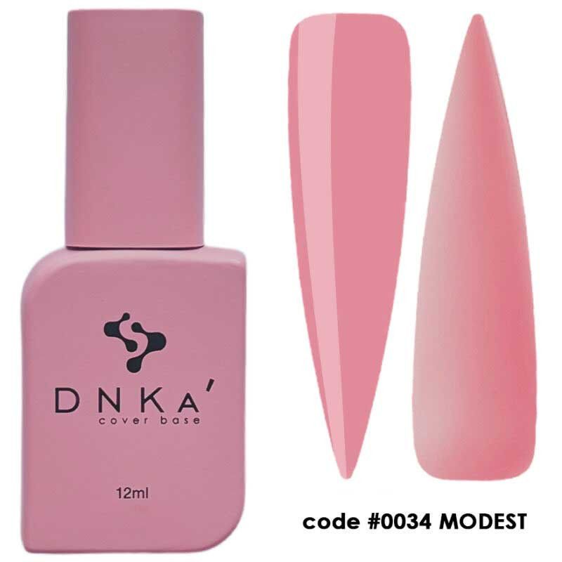 Камуфлирующая база для ногтей No. 0034 Modest DNKa