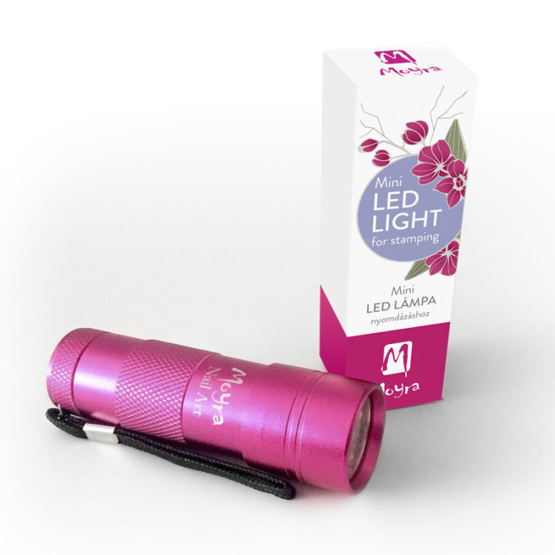 UV flashlights for gel polymerization Moyra (pink)